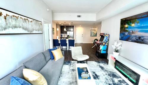 Three-Bedroom Premium Apartment with Balcony