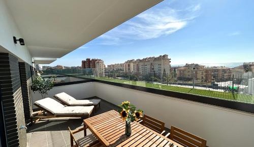 Two-Bedroom Apartment with Terrace and Sea View