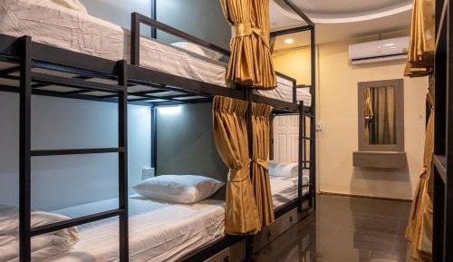 Bed in 8-Bed Dormitory Room