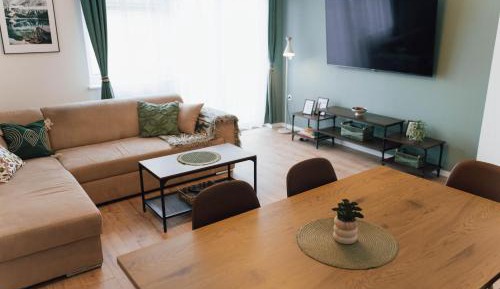 Two-Bedroom Apartment with Balcony and Terrace