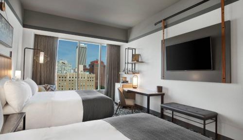Standard Guest room with 2 Queen, City view
