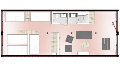 Family Room with Private Bathroom