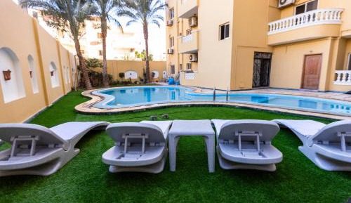 Two-Bedroom Apartment with Pool View