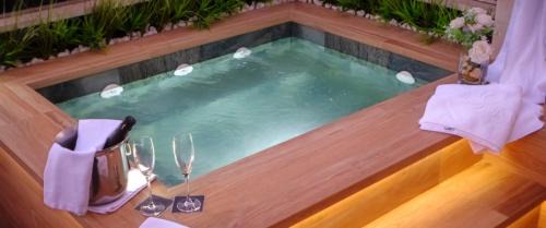Premium double with heated mini pool on private terrace