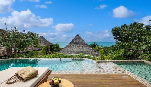 Pool Villa with Partial Ocean View