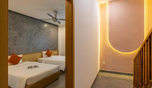 Two-Bedroom Apartment with Balcony