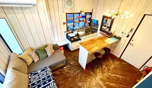 Family Room with Shared Bathroom