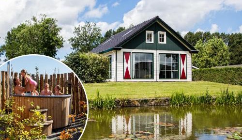 De boet 6 persons Wellness (Hottub)