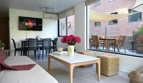 Two-Bedroom Apartment with Balcony and Terrace