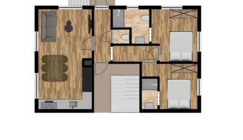 Two-Bedroom Deluxe Apartment