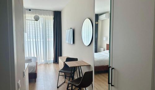 Studio with Balcony