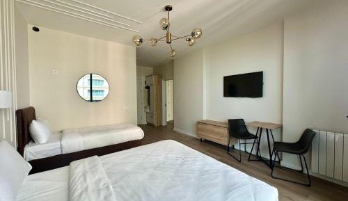 One-Bedroom Apartment with Balcony and Sea View