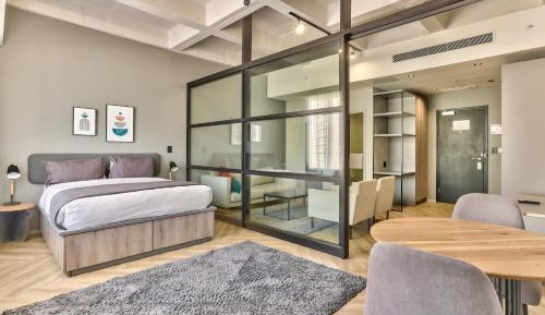 One-Bedroom Apartment with City View