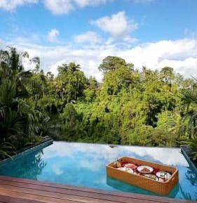 Villa with Private Infinity Pool and Jungle View