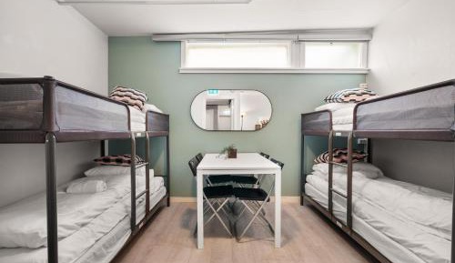 Bunk Bed in Male Dormitory Room 