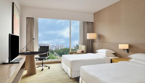 Guest room, 2 Twin/Single Bed(s), City view