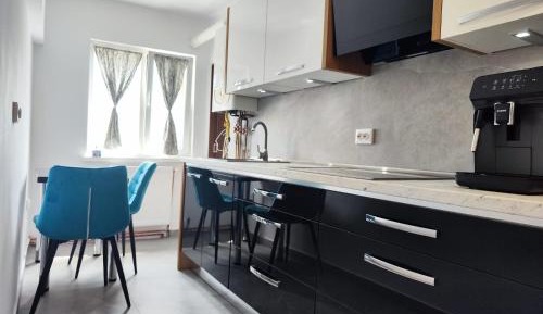 Deluxe One-Bedroom Apartment with City View