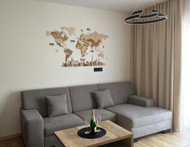 Two-Bedroom Apartment with Balcony