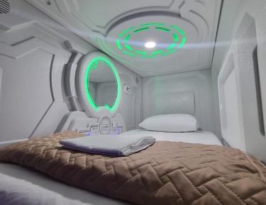 Single Bed in Dormitory Room