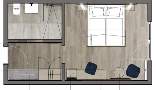Double Room with Balcony and Lake View