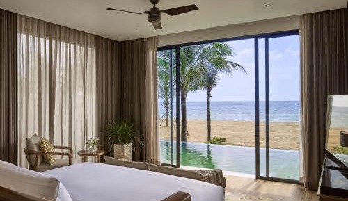 Three-Bedroom Beach Front Villa with Private Pool