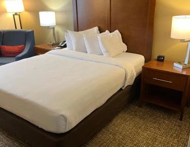 1 Queen Bed, Mobility and Hearing Accessible Room, Bathtub w/ Grab Bars, NS