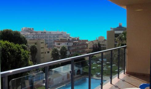 Studio with Pool View