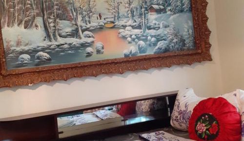 Family Room with Mountain View