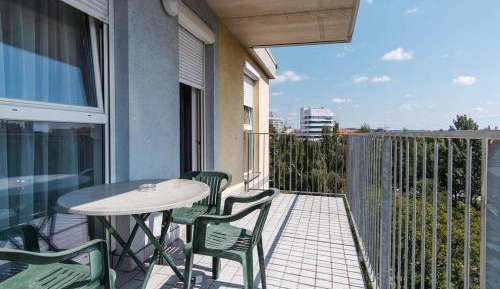 Two-Bedroom Apartment with Balcony