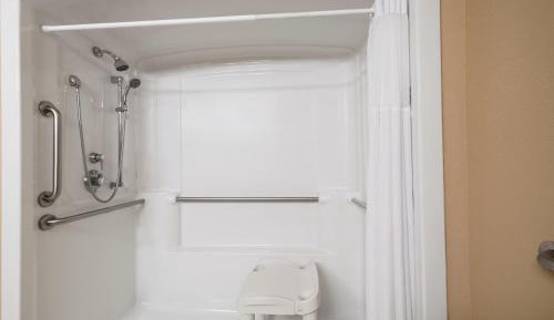 King Room with Roll-In Shower - Mobility/Hearing Accessible - Non-Smoking