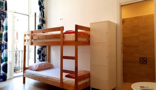 Bed in 4-Bed Female Dormitory Room