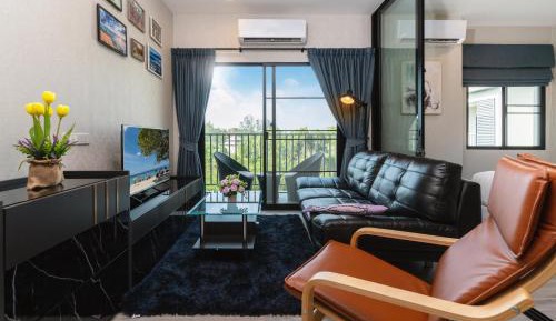 Two-Bedroom Apartment with Balcony