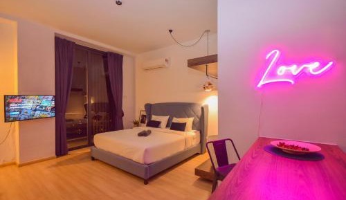 Premium Studio with Neon