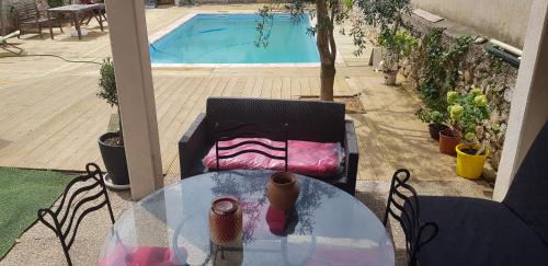 Studio with Pool View