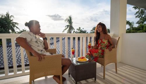 Deluxe Twin Room with Sea View