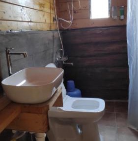 Wooden Cabin AC