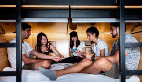 Double Bed in Mixed Dormitory Room 