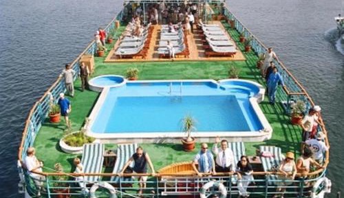 Deluxe Double Room with Side Sea View (Aswan/Luxor)