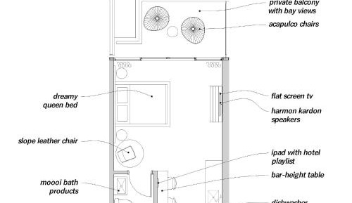 Penthouse Bayside Studio with Kitchenette and Balcony