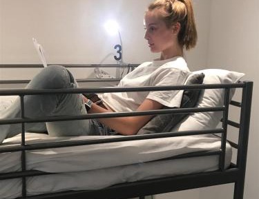 Bunk Bed in Female Dormitory Room  