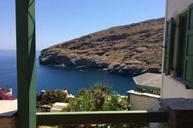 Andros Town House | Two story house on Sineti beach