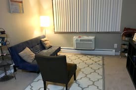 Bryant Pattengill East Apartment | Grace's Book-Filled Ann Arbor Airbnb