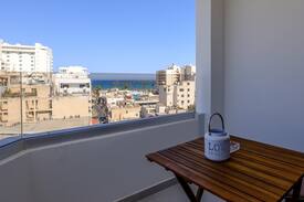 Larnaca City Centre Apartment | Lazuli City Seaview Apartment 501