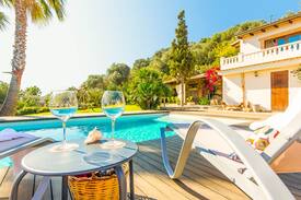 Muro Villa | Finca Puig del Morro Muro Mallorca with Pool, garden and internet