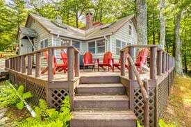 Orland House | Lakefront compound consisting of 3 cottages - close to Acadia!