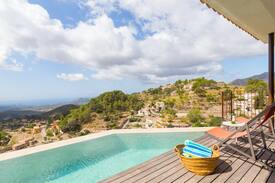 Galilea Villa | Can Jordi.Infinity pool in the Serra of Tramuntana
