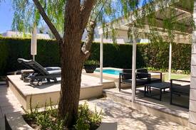 Franschhoek House | Franschhoek cottage views and pool