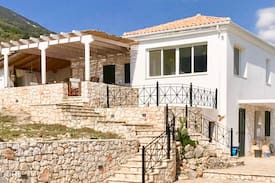 Evgiros Villa | Villa Oliveira with private pool and sea view