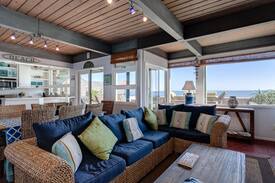 Faria Beach House | Stylish Oceanfront Dolphin House on a Sandy Beach