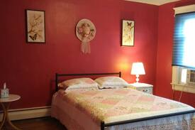 Wilkes-Barre House | The Red Room Spacious and Private w/ Full Size Bed